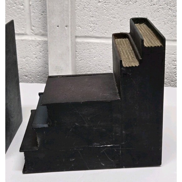 Vintage Home Interior Wooden Bookend & Hidden Compartments Adult's Home Decor - Picture 4 of 12